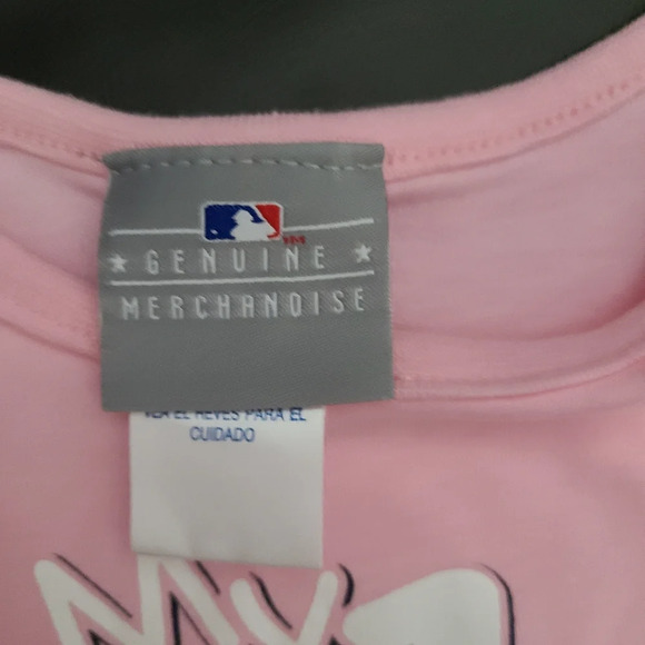 Genuine Merchandise Baby Girl Red Sox Tee Shirt in Pink Size 3-6 months NWT - Picture 5 of 8